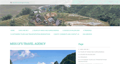 Desktop Screenshot of misslytravel.com